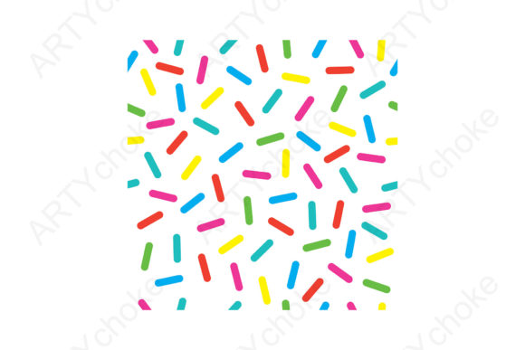 Download Sprinkles Donut Glaze Decorative Pattern - Decorative pattern Collection