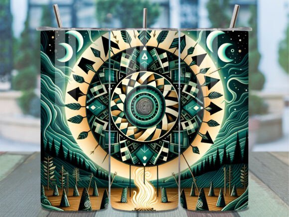 Download Arrow Dreamcatcher Mandala Tumbler Wrap - Premium Resources