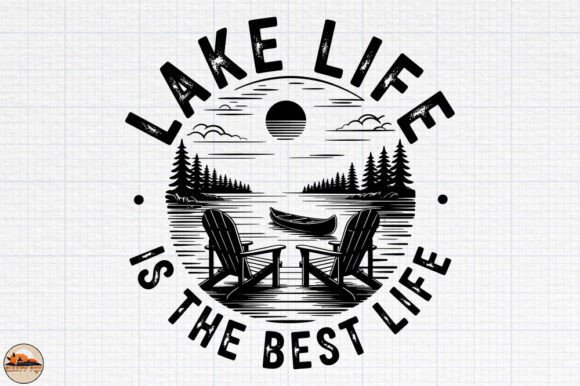 Download Lake Life Fishing Sublimation Design PNG - Life Collection