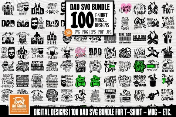 Download Fathers Day SVG Bundle - Dad Life SVG - Life Collection